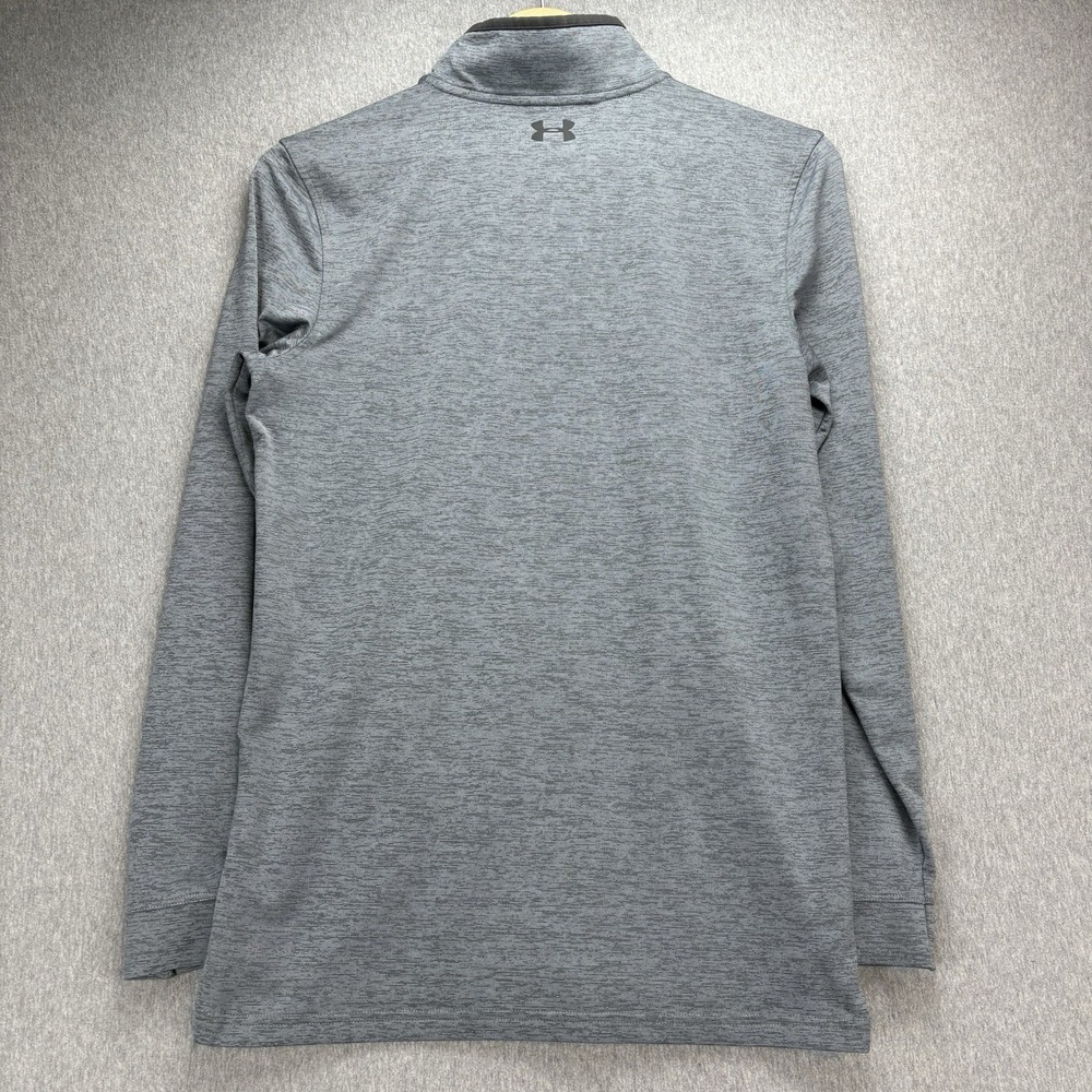 Under Armour Pullover Men's S Gray Playoff 2.0 Heatgear 1/4 Zip Golf Performance - Picture 2 of 11
